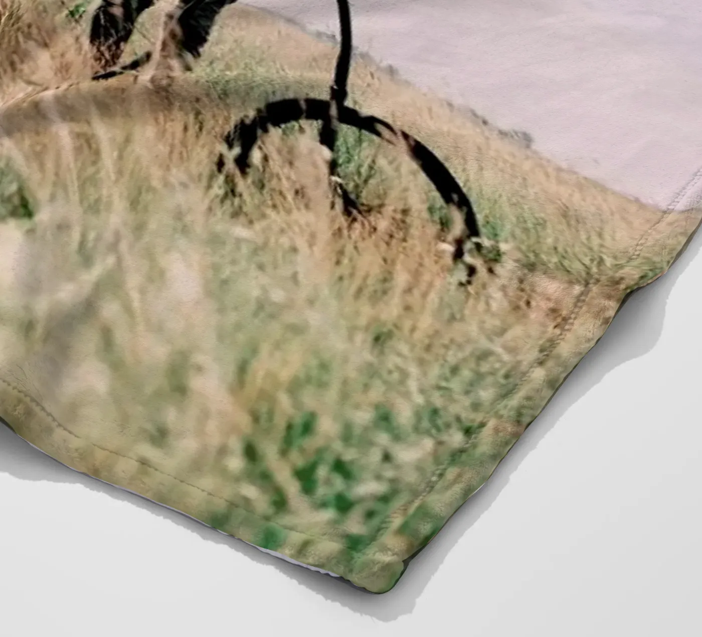 Alone fleece blanket by Jovana Rikalo