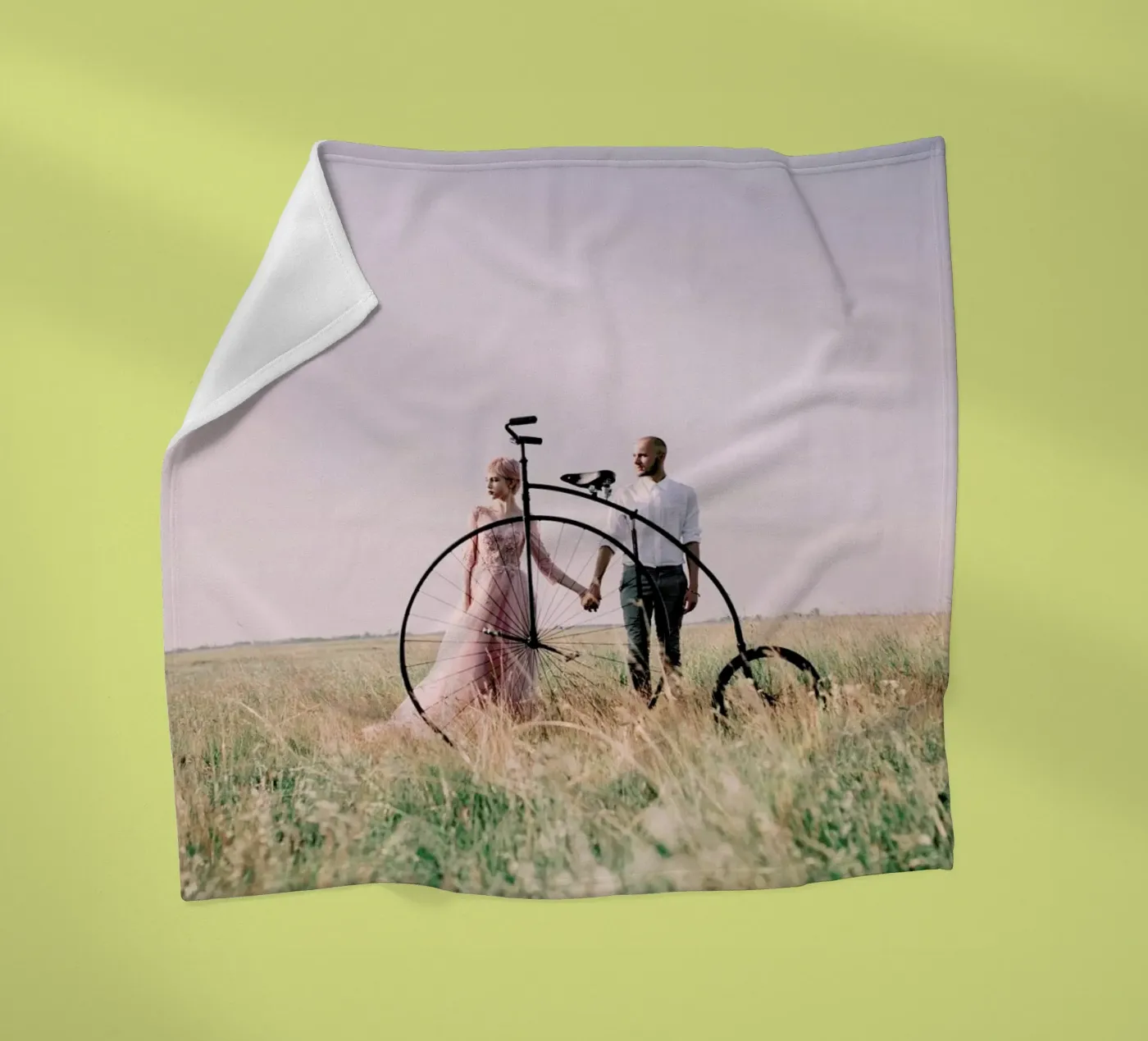 Alone fleece blanket by Jovana Rikalo