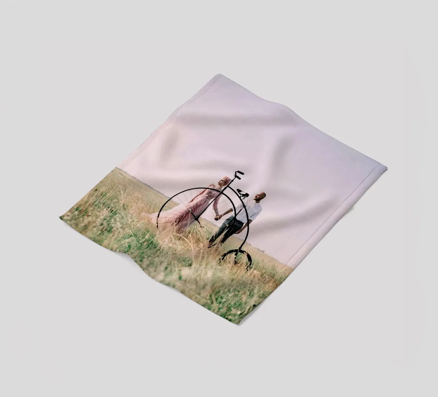 Alone fleece blanket by Jovana Rikalo