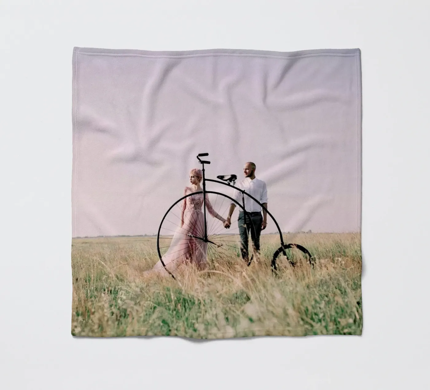 Alone fleece blanket by Jovana Rikalo