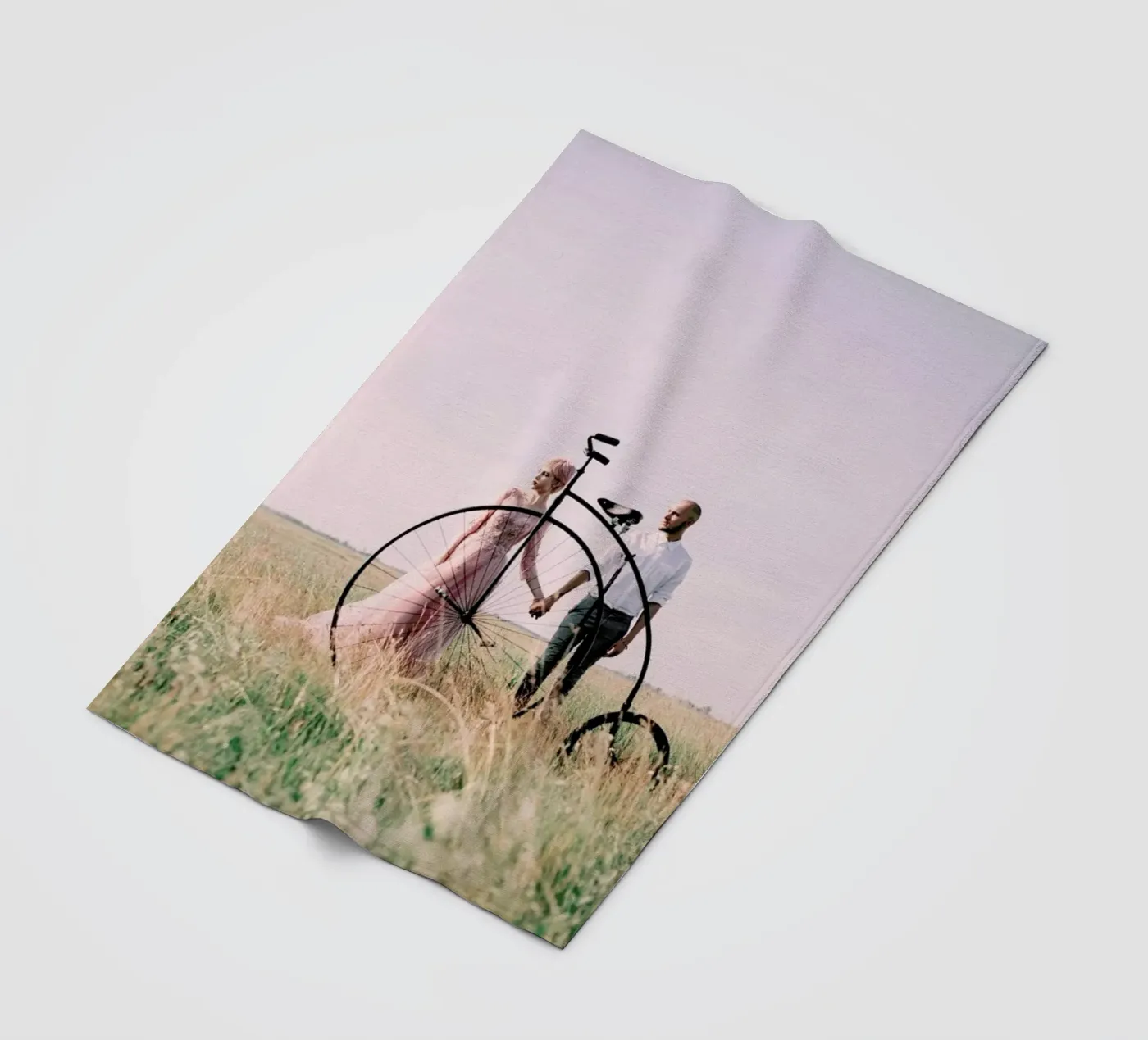 Alone fleece blanket by Jovana Rikalo