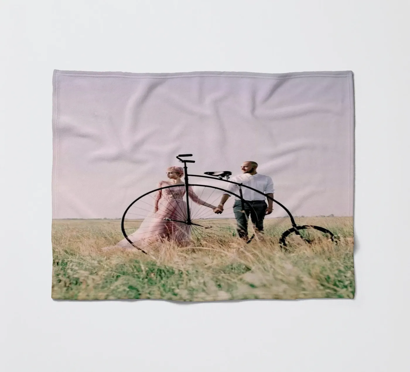 Alone fleece blanket by Jovana Rikalo