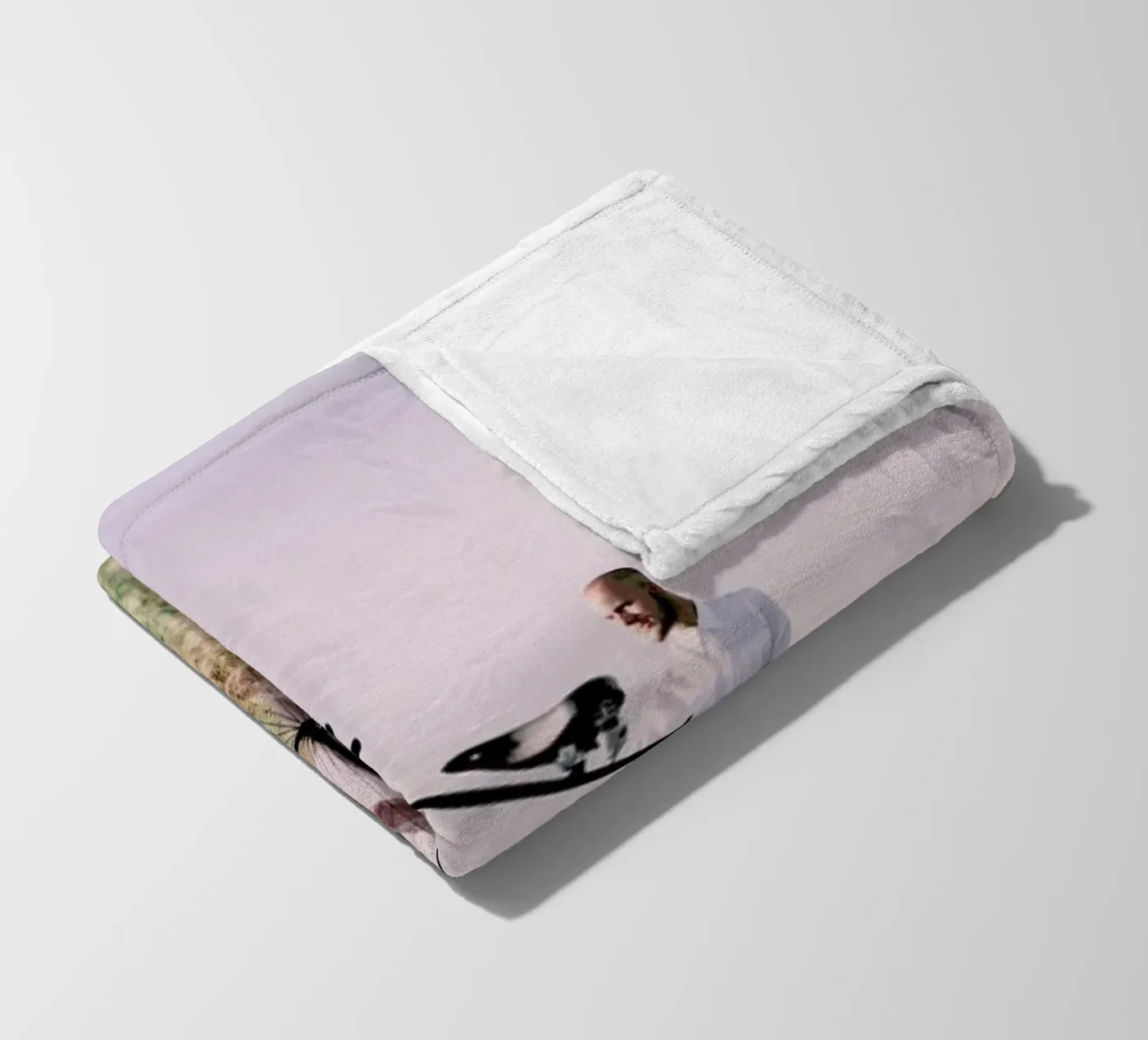 Alone fleece blanket by Jovana Rikalo