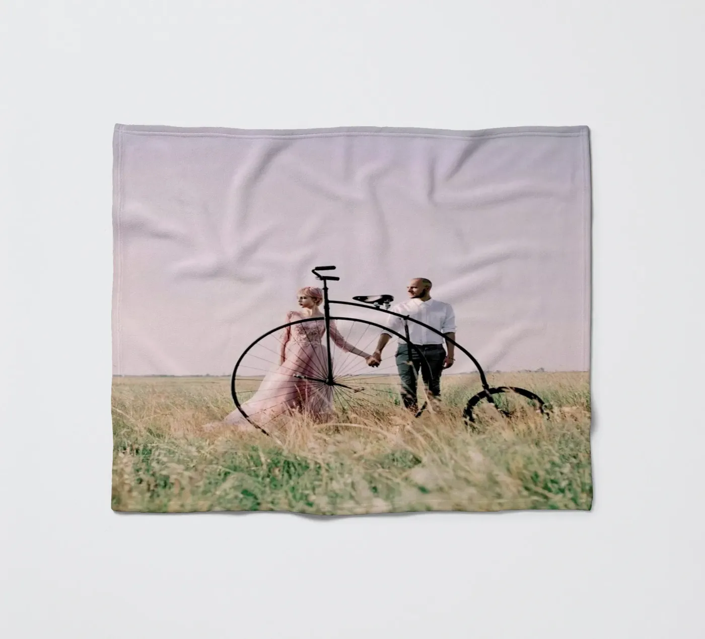Alone fleece blanket by Jovana Rikalo
