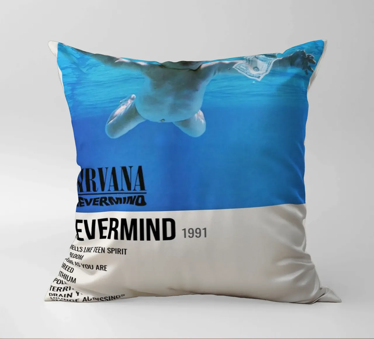 NIRVANA ‘NEVERMIND’ IN STORE 1992 Kissen von SoundStudio