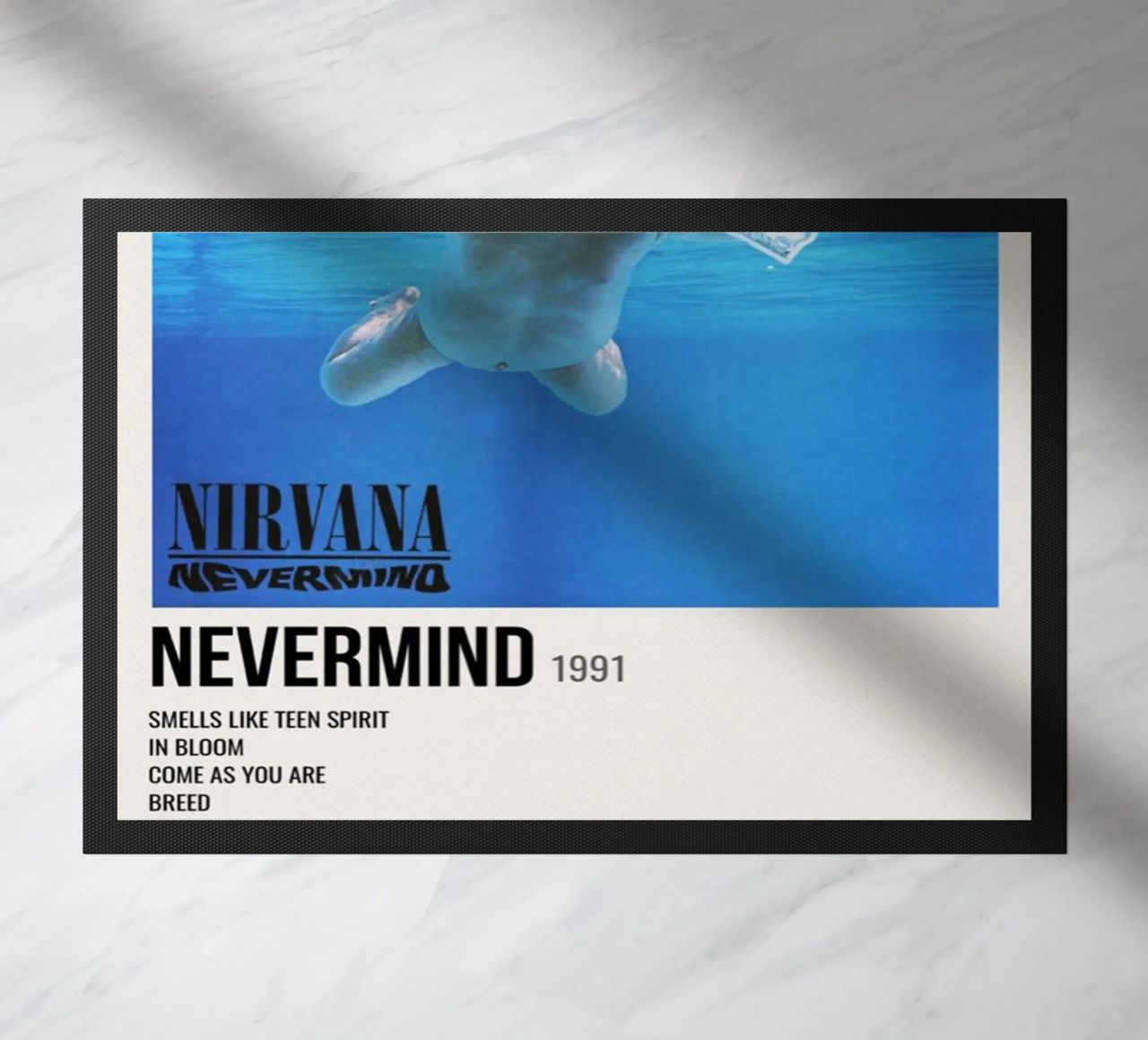 NIRVANA ‘NEVERMIND’ IN STORE 1992 zerbino da SoundStudio