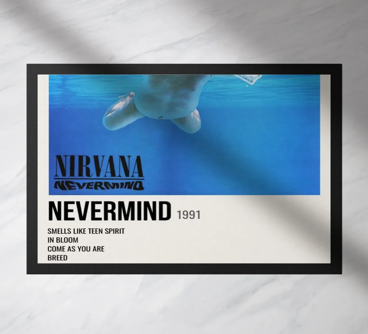 NIRVANA ‘NEVERMIND’ IN STORE 1992 zerbino da SoundStudio