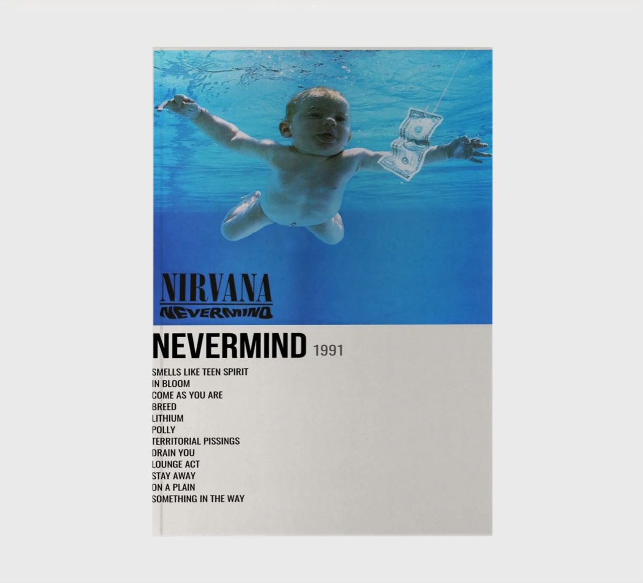 NIRVANA ‘NEVERMIND’ IN STORE 1992 diario da SoundStudio