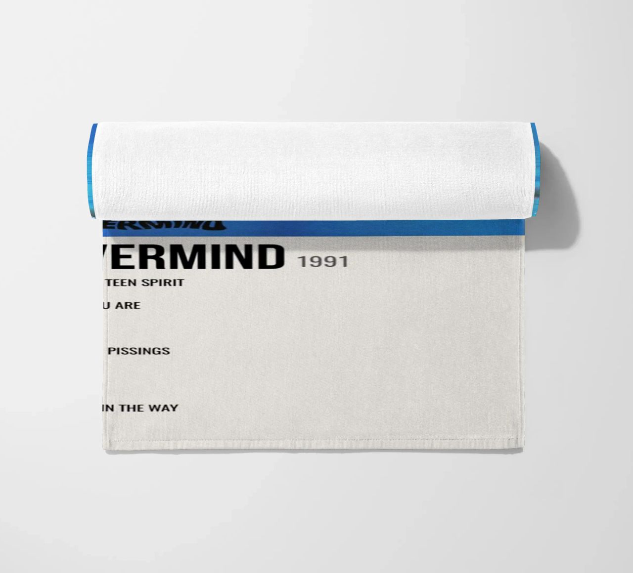NIRVANA ‘NEVERMIND’ IN STORE 1992 telo mare da SoundStudio