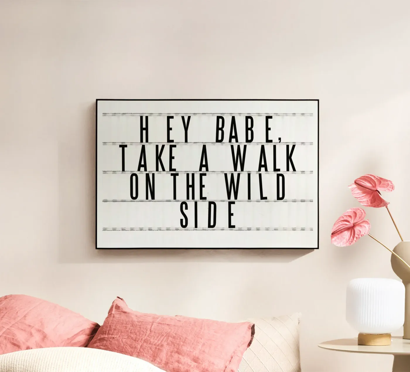 Cinema No. 4 plexiglass da typealive