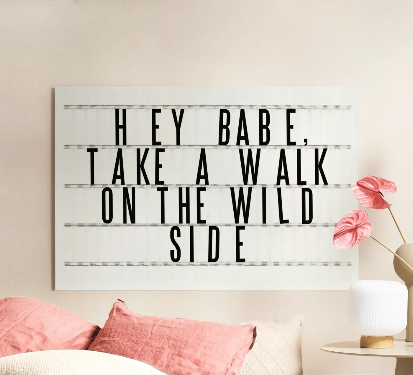 Cinema No. 4 plexiglass da typealive