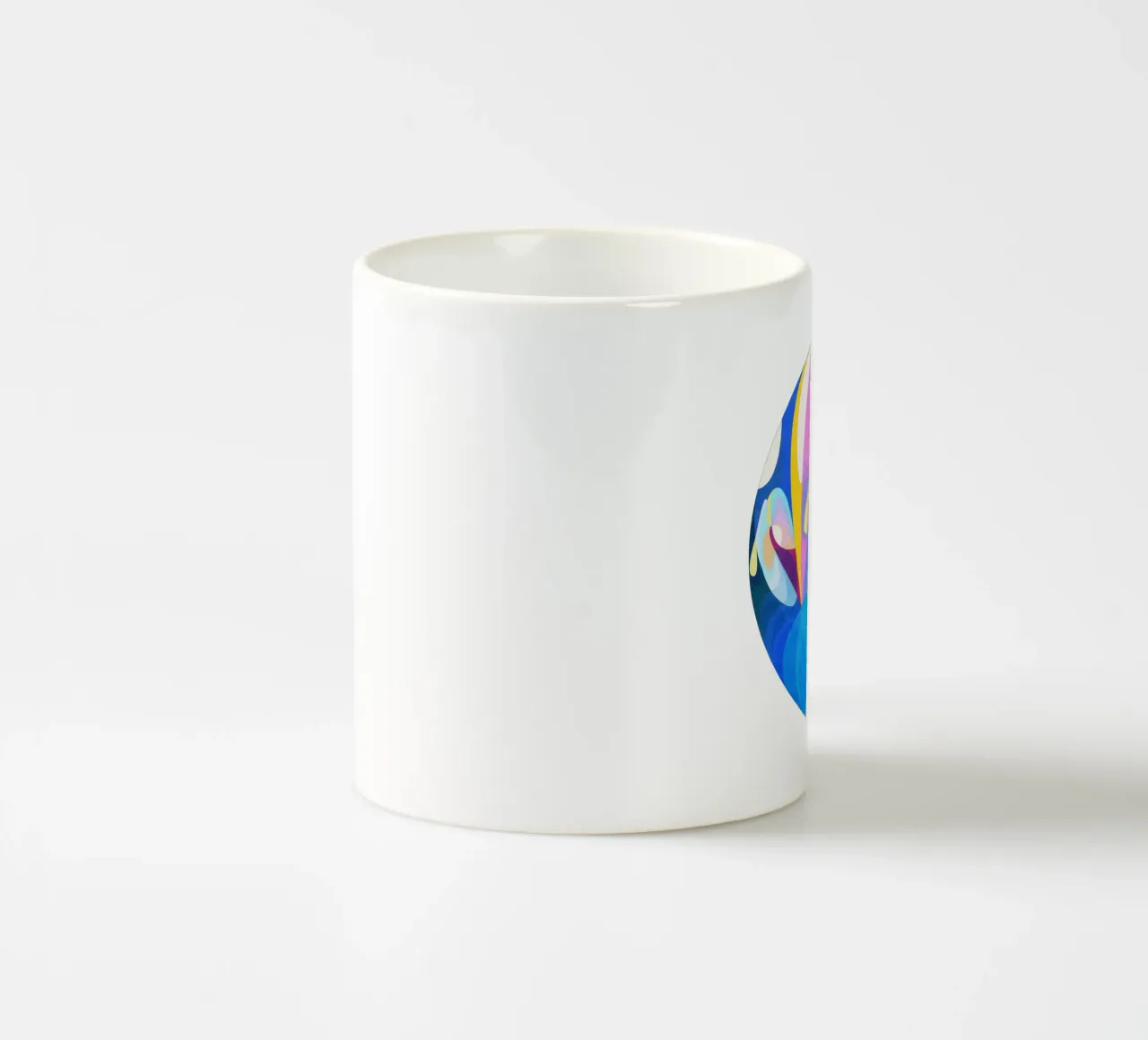 Felice di essere qui tazza in ceramica da lovely lines