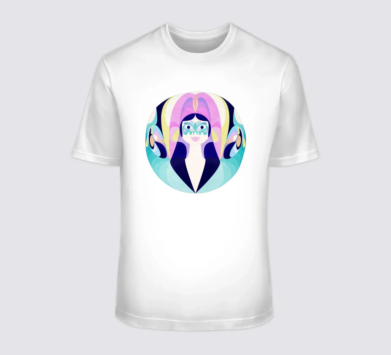 Happy to Be Here II t-shirt da lovely lines