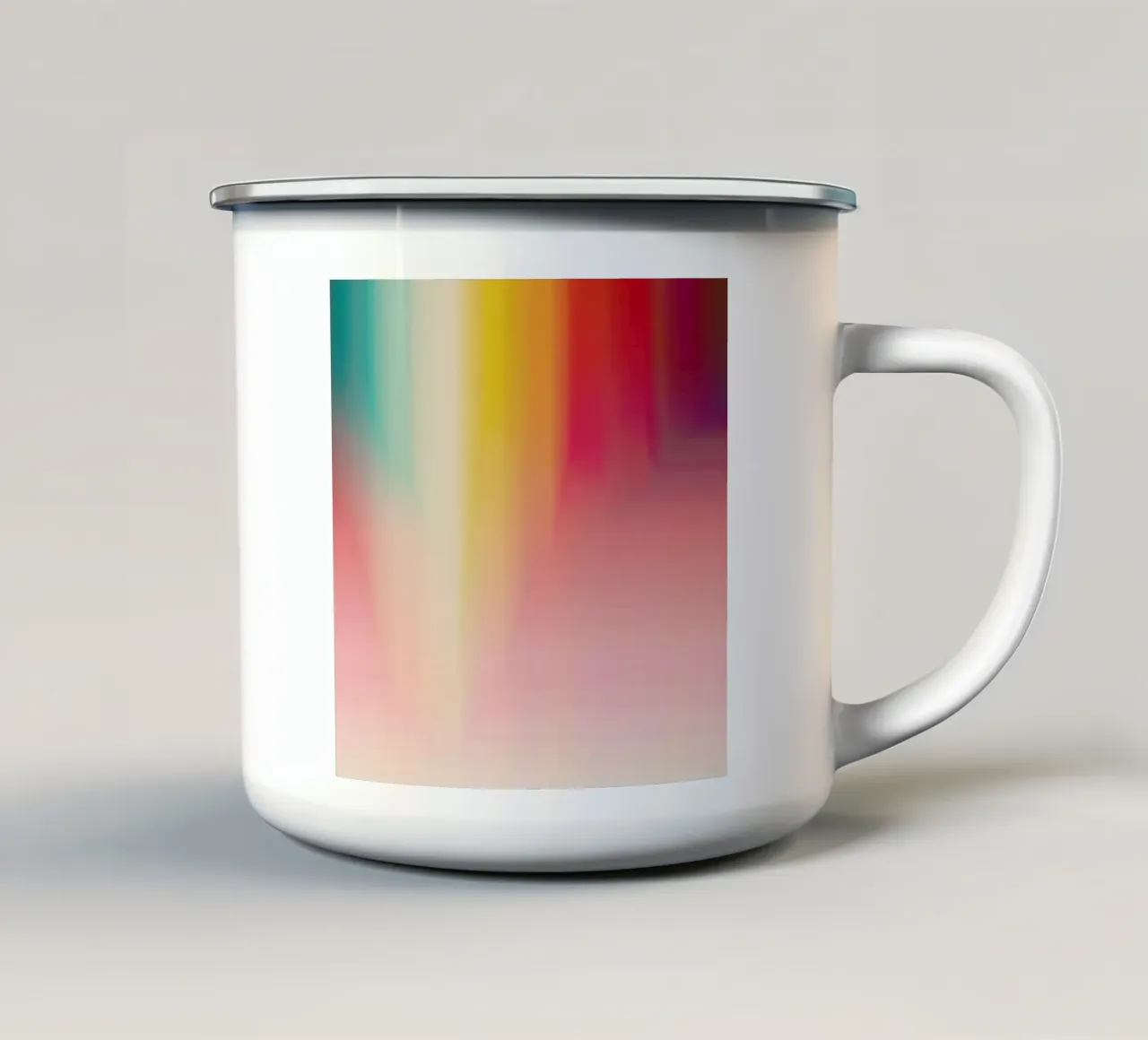 Melting Colours tazza in smalto da JaySan Studio