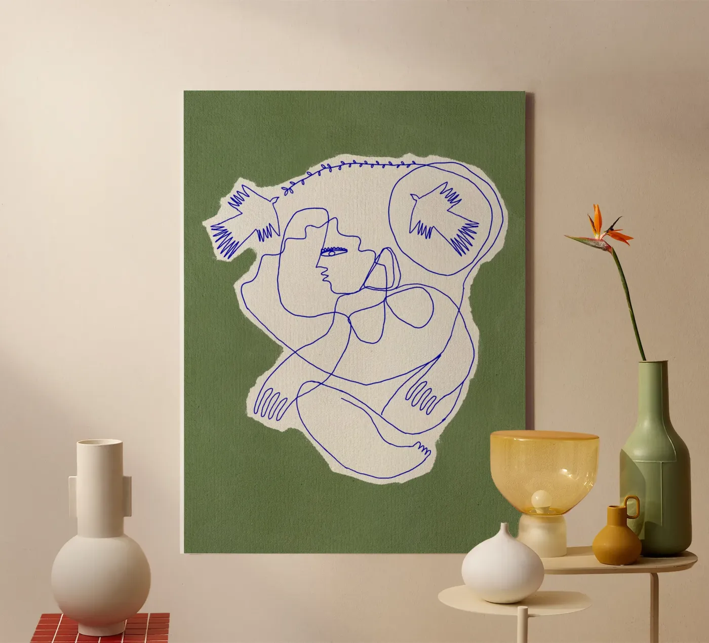 Hunter tela da Shatha Al Dafai