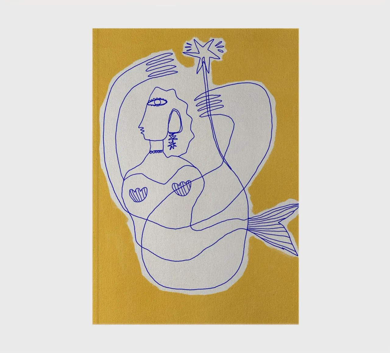 Mermaid notebook by Shatha Al Dafai