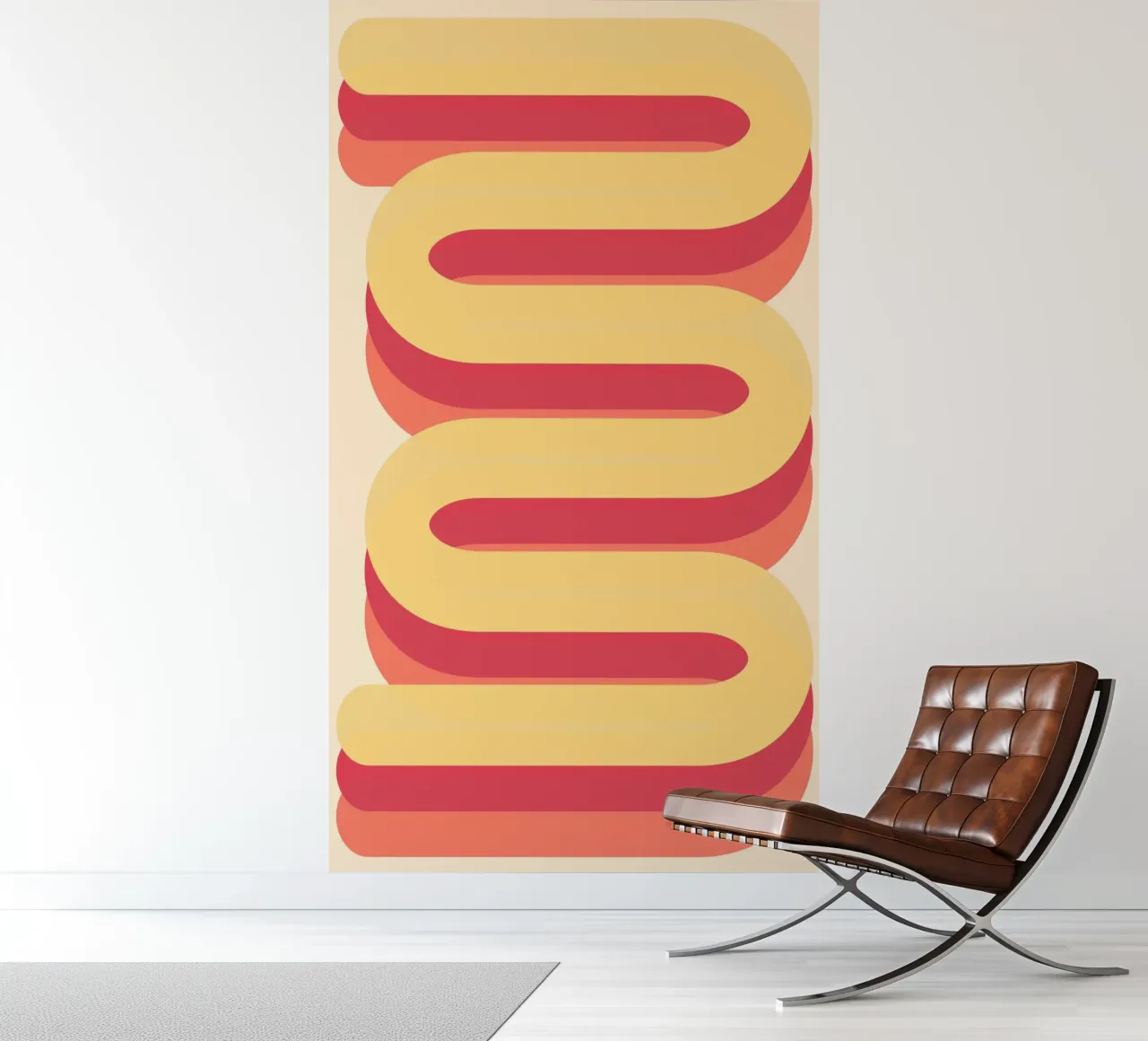 yellow curves photo wallpaper by lookingforsunrays