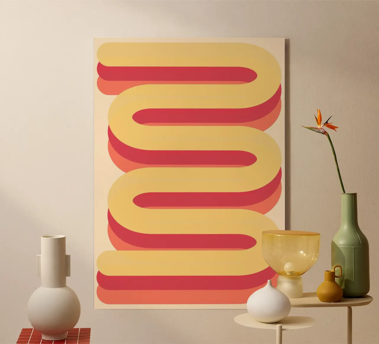 yellow curves plexiglass da lookingforsunrays