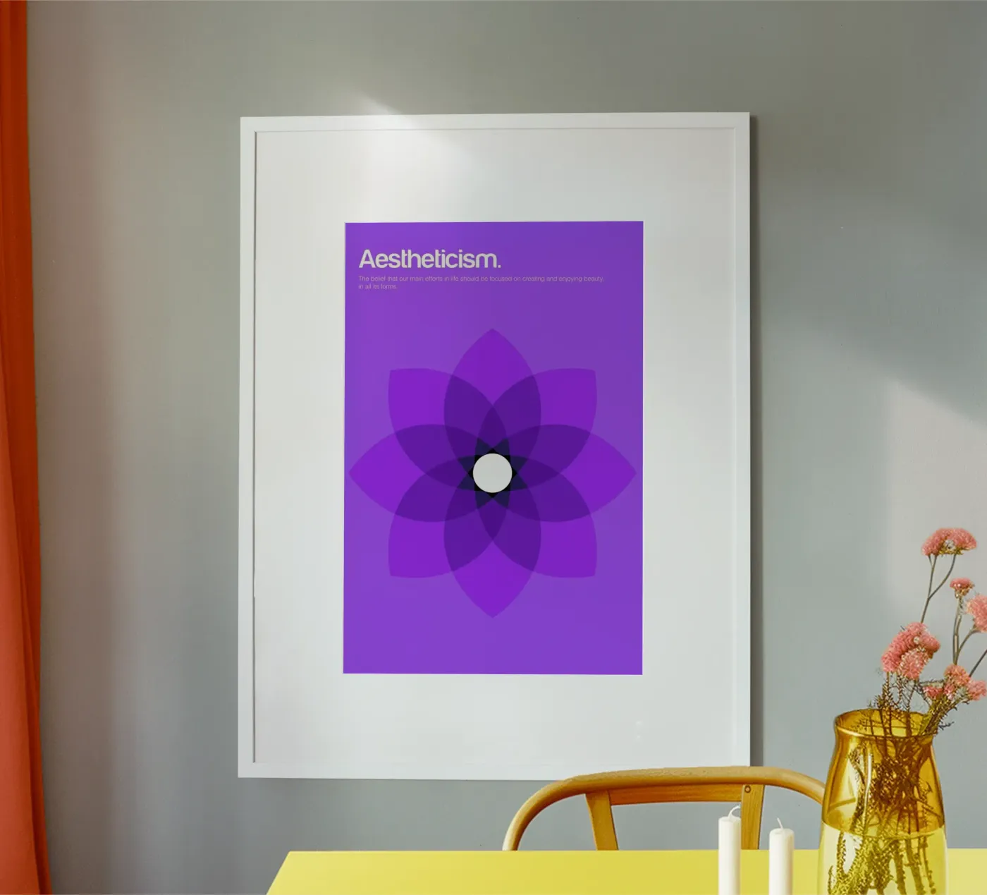 Aestheticism poster by Genís Carreras