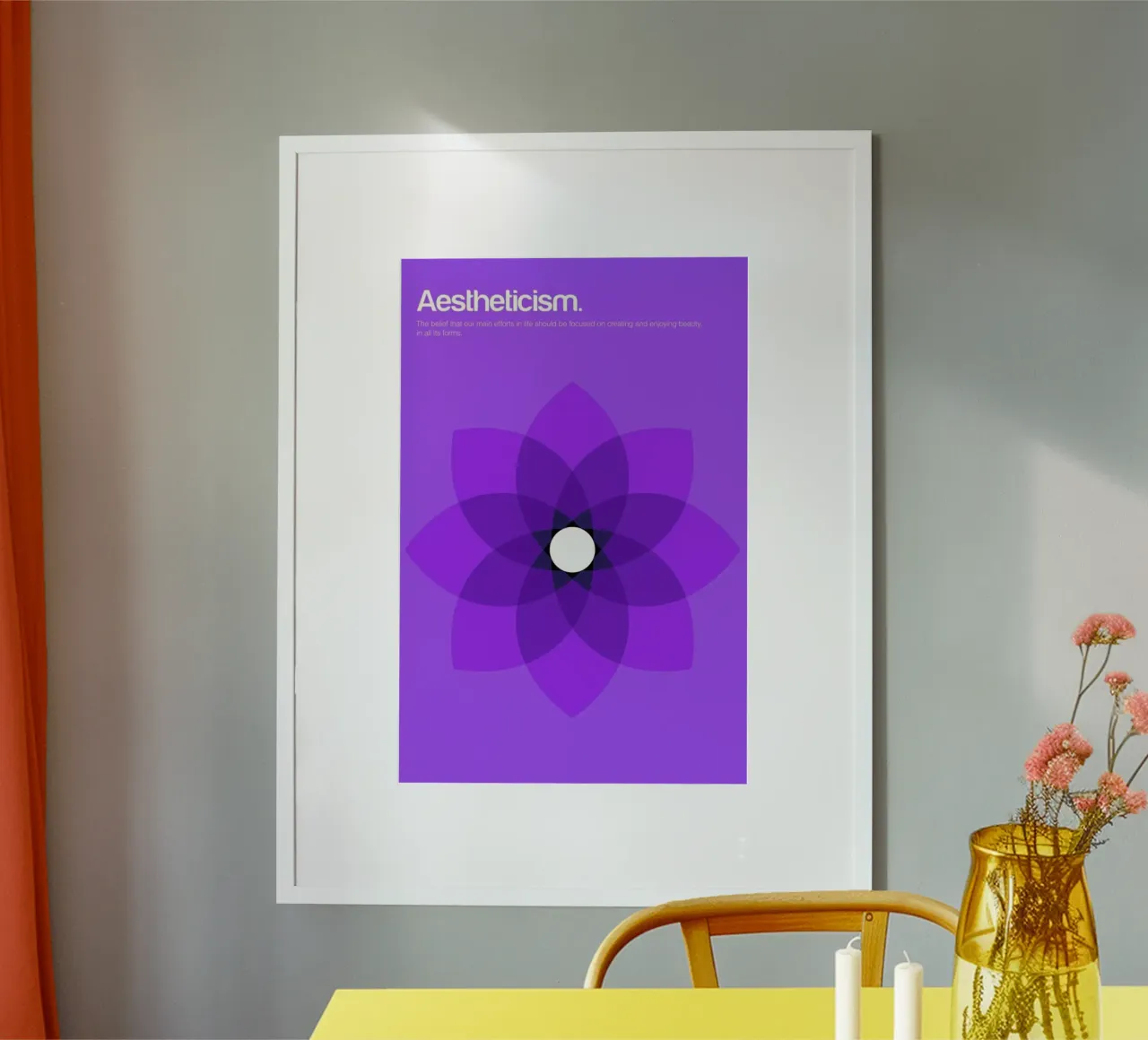 Aestheticism poster da Genís Carreras