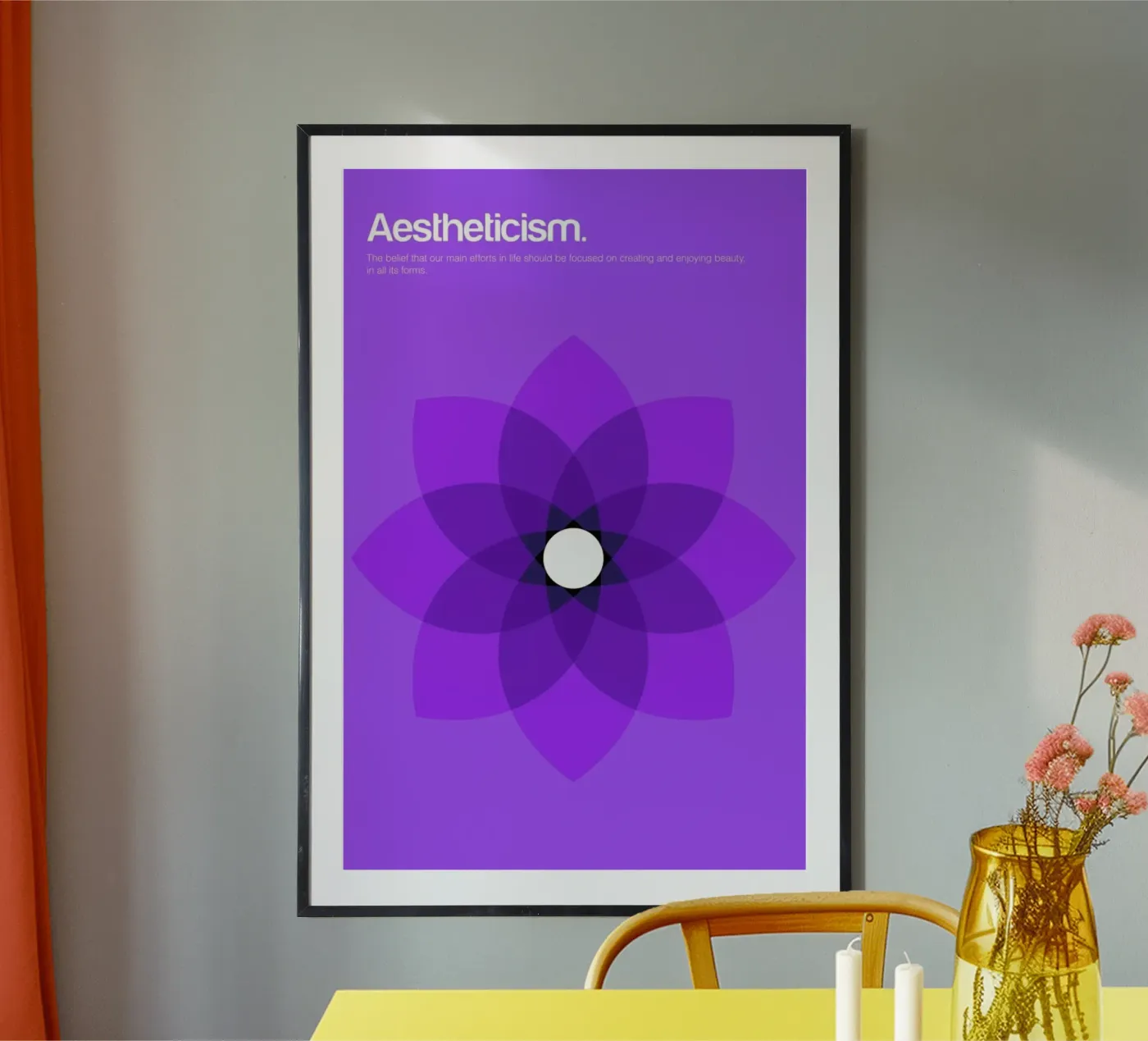 Aestheticism poster by Genís Carreras