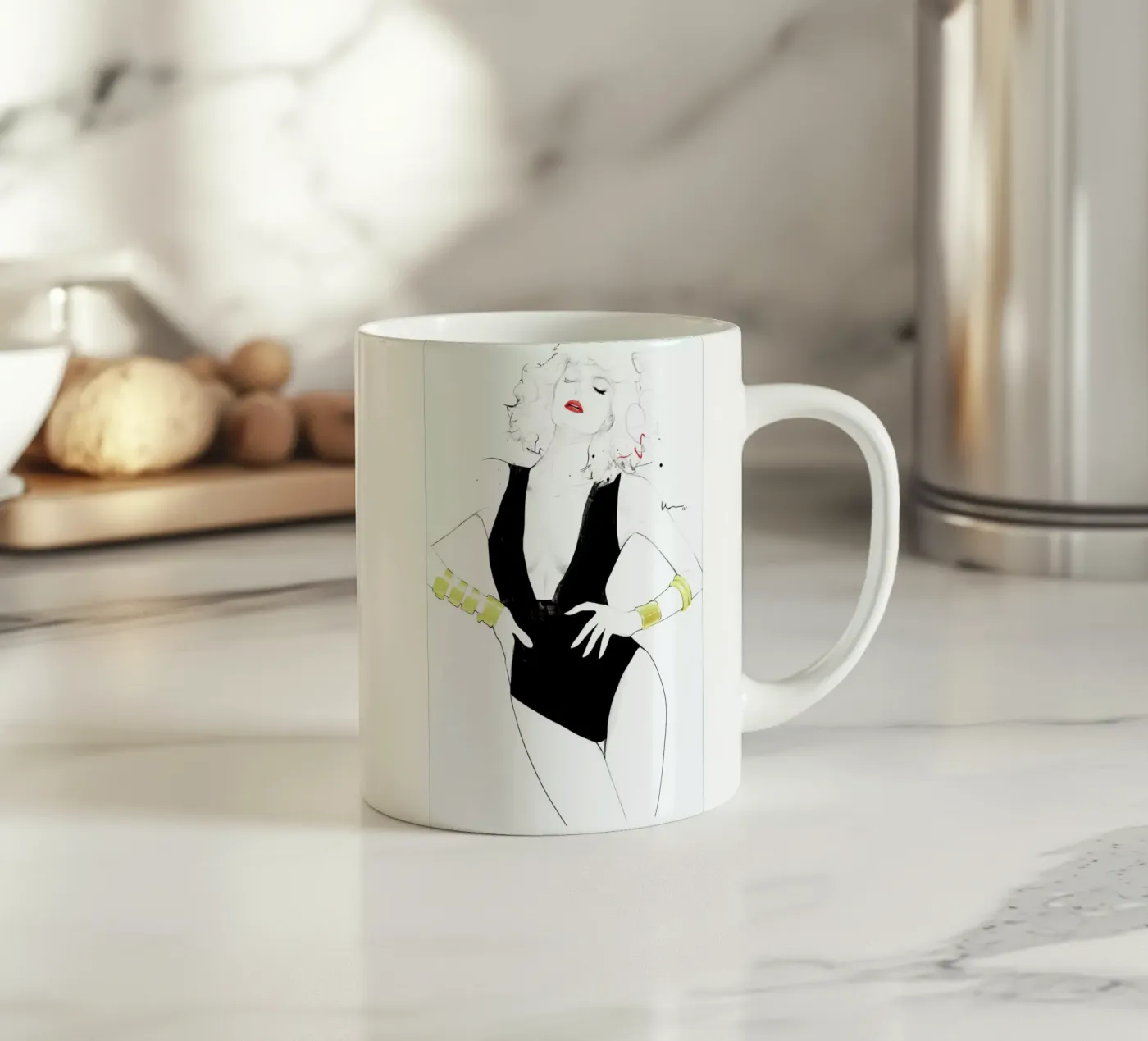 Farah ceramic mug by Floyd Grey
