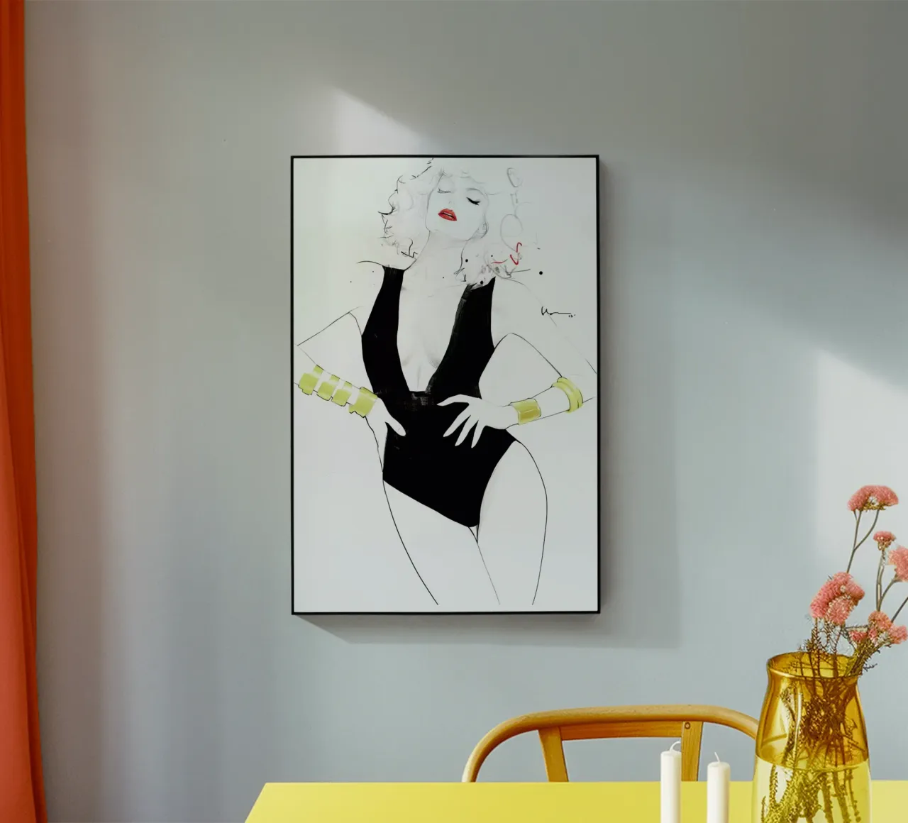 Farah plexiglass da Floyd Grey