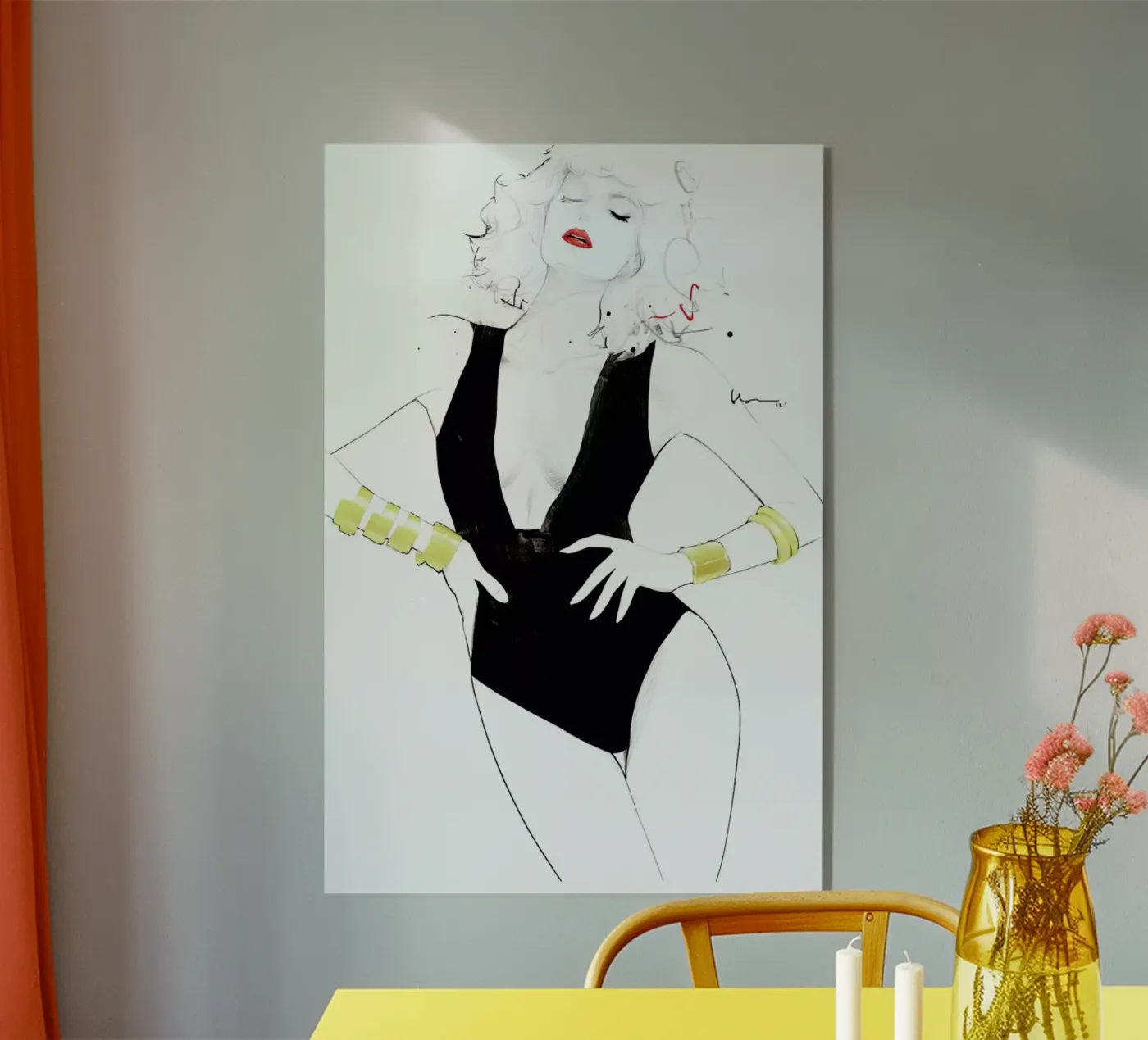 Farah plexiglass da Floyd Grey