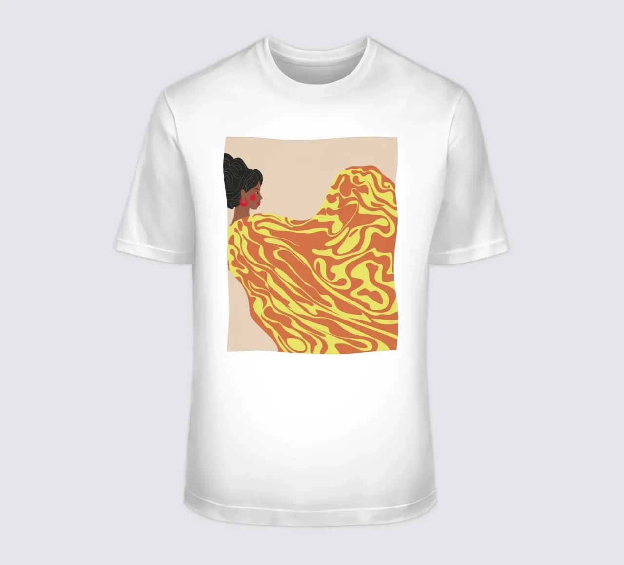Flowing Patterns t-shirt by Demar Galleria