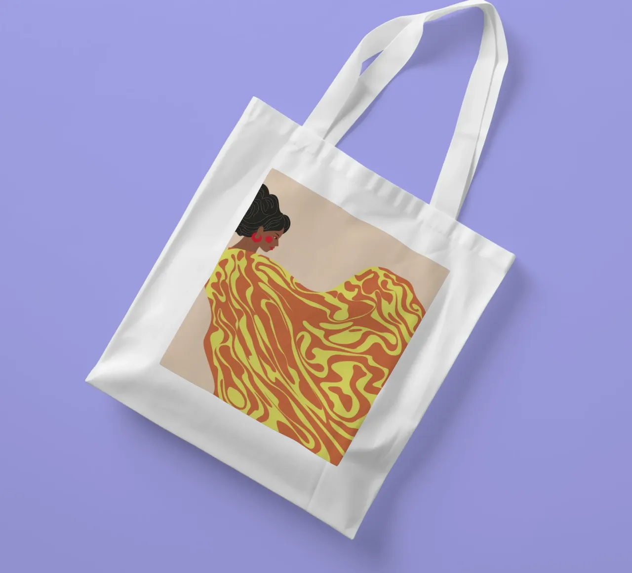 Flowing Patterns tote bag by Demar Galleria
