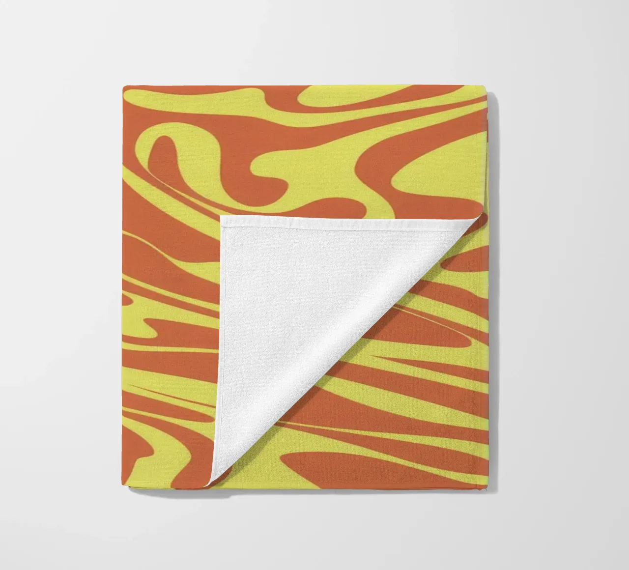 Flowing Patterns beach towel by Demar Galleria