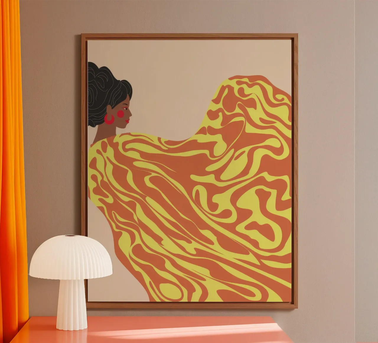 Flowing Patterns alu-dibond by Demar Galleria