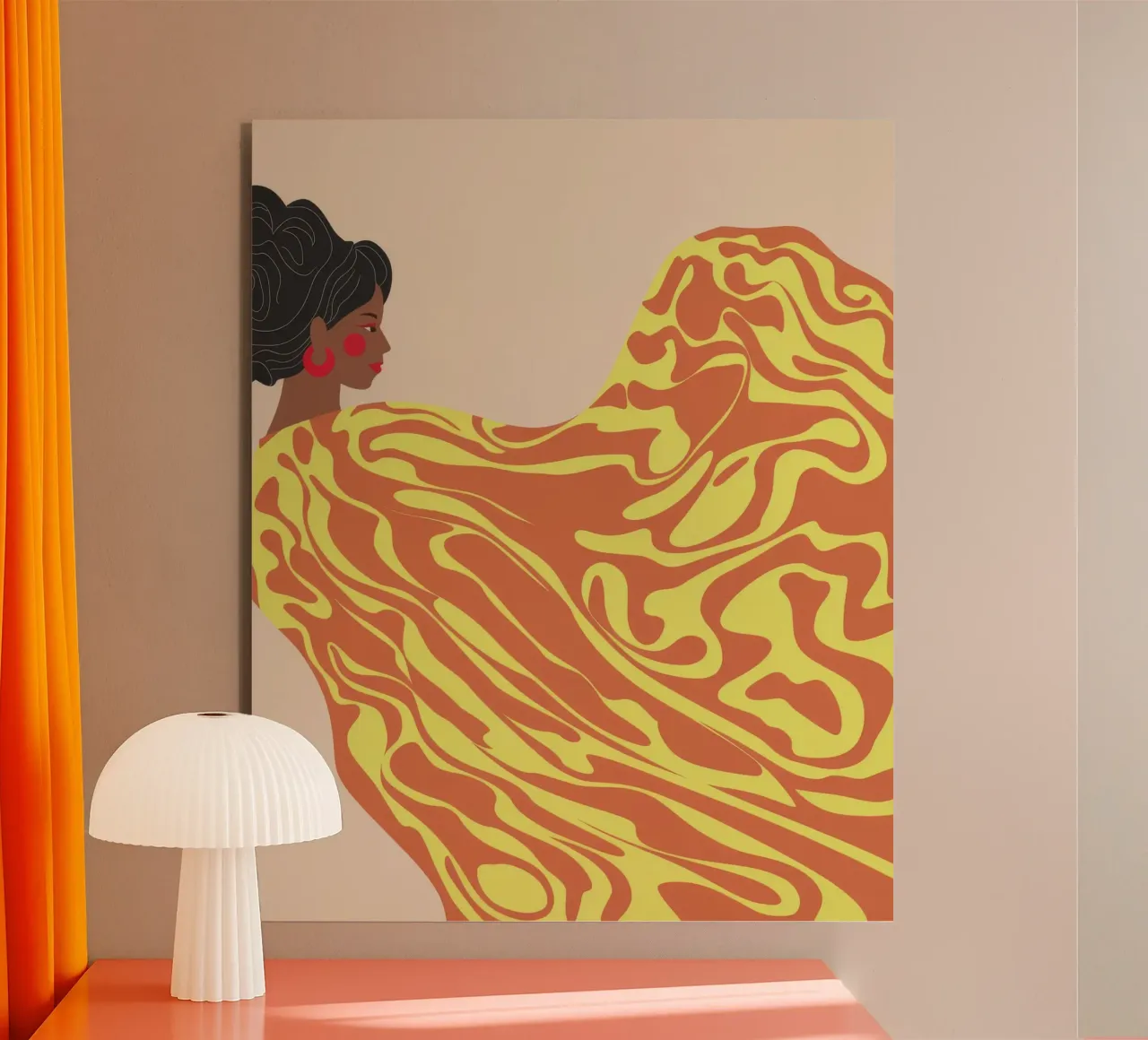Flowing Patterns alu-dibond by Demar Galleria