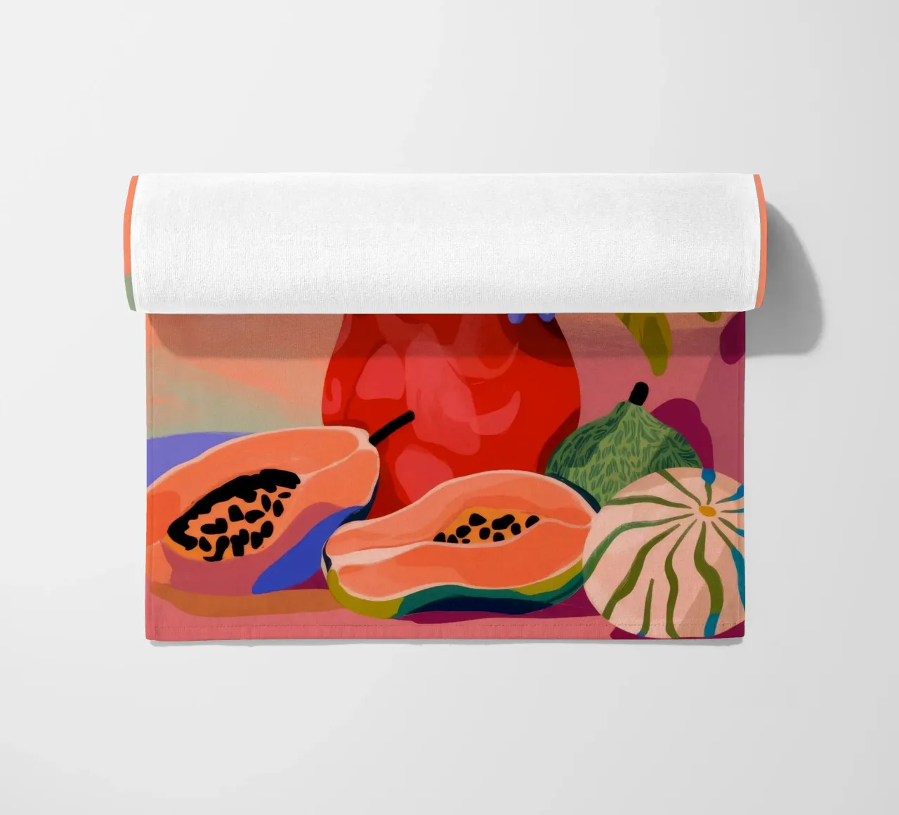 Vibrierendes Bouquet Strandtuch von Demar Galleria