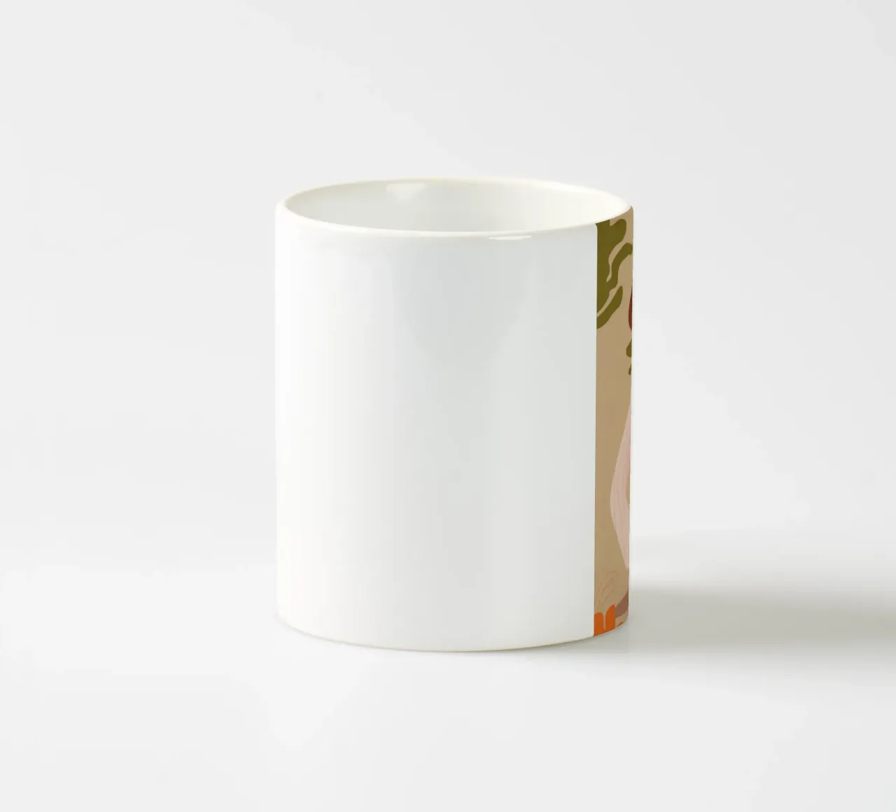 Ballare con la palla tazza in ceramica da Demar Galleria