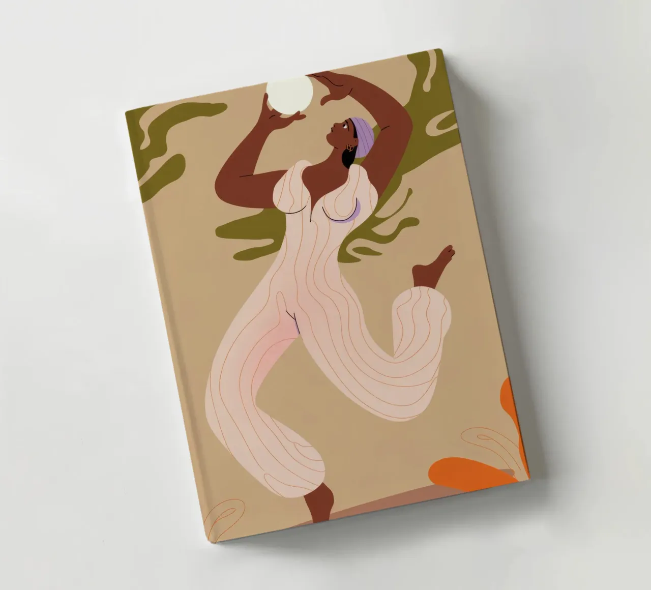 Dancing with Ball notebook by Demar Galleria