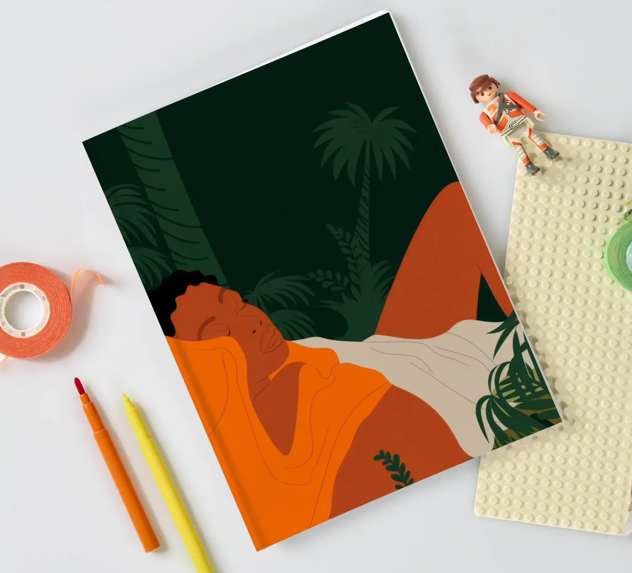 Relaxing in Nature notebook by Demar Galleria