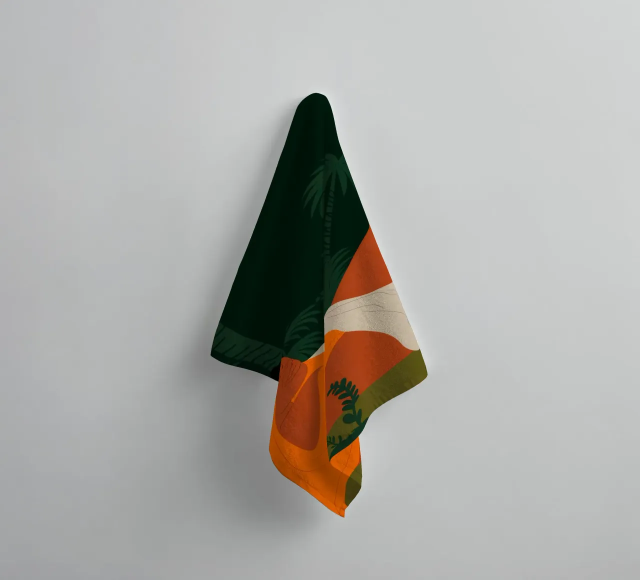 Relaxing in Nature towel by Demar Galleria