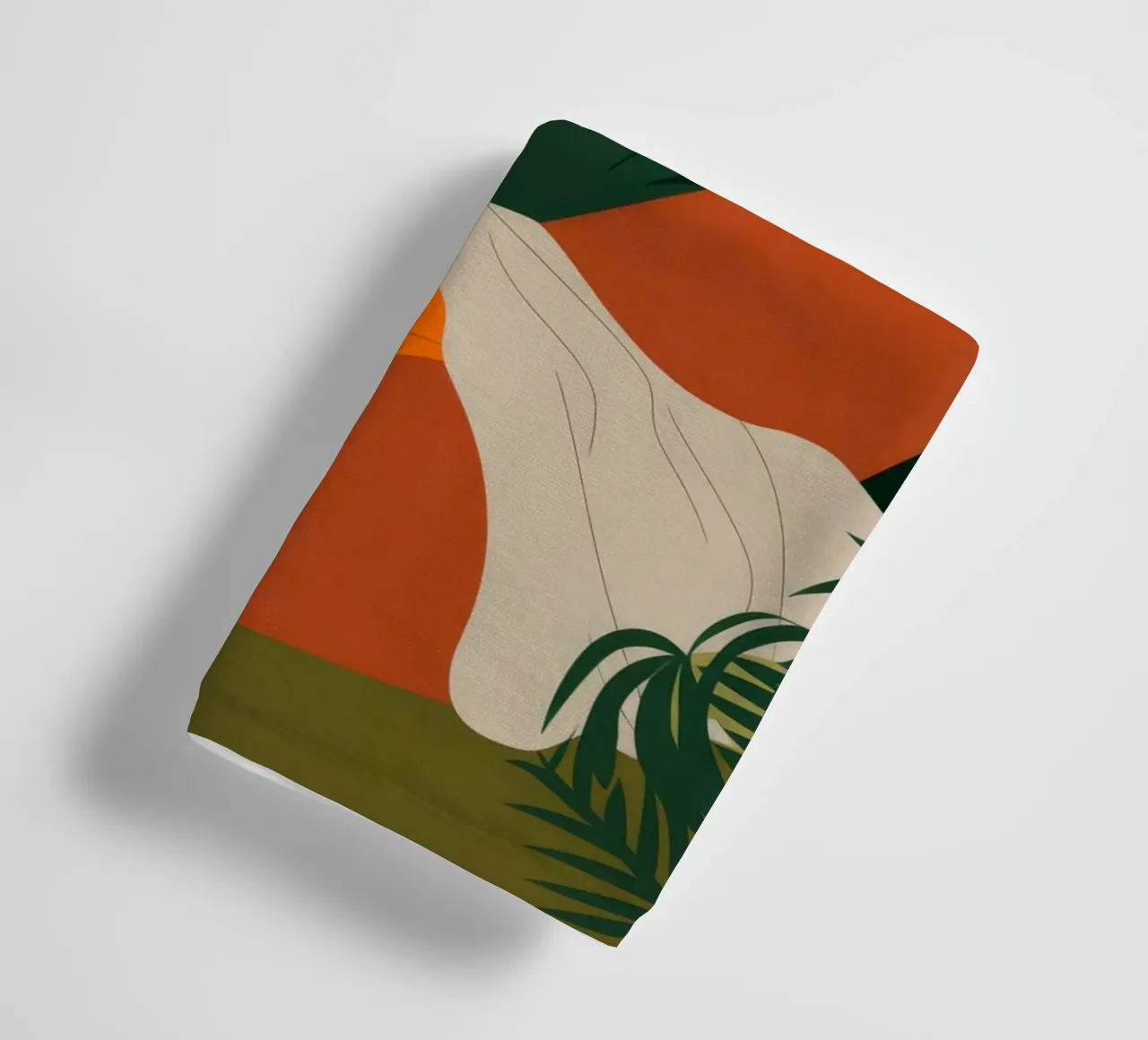 Relaxing in Nature towel by Demar Galleria