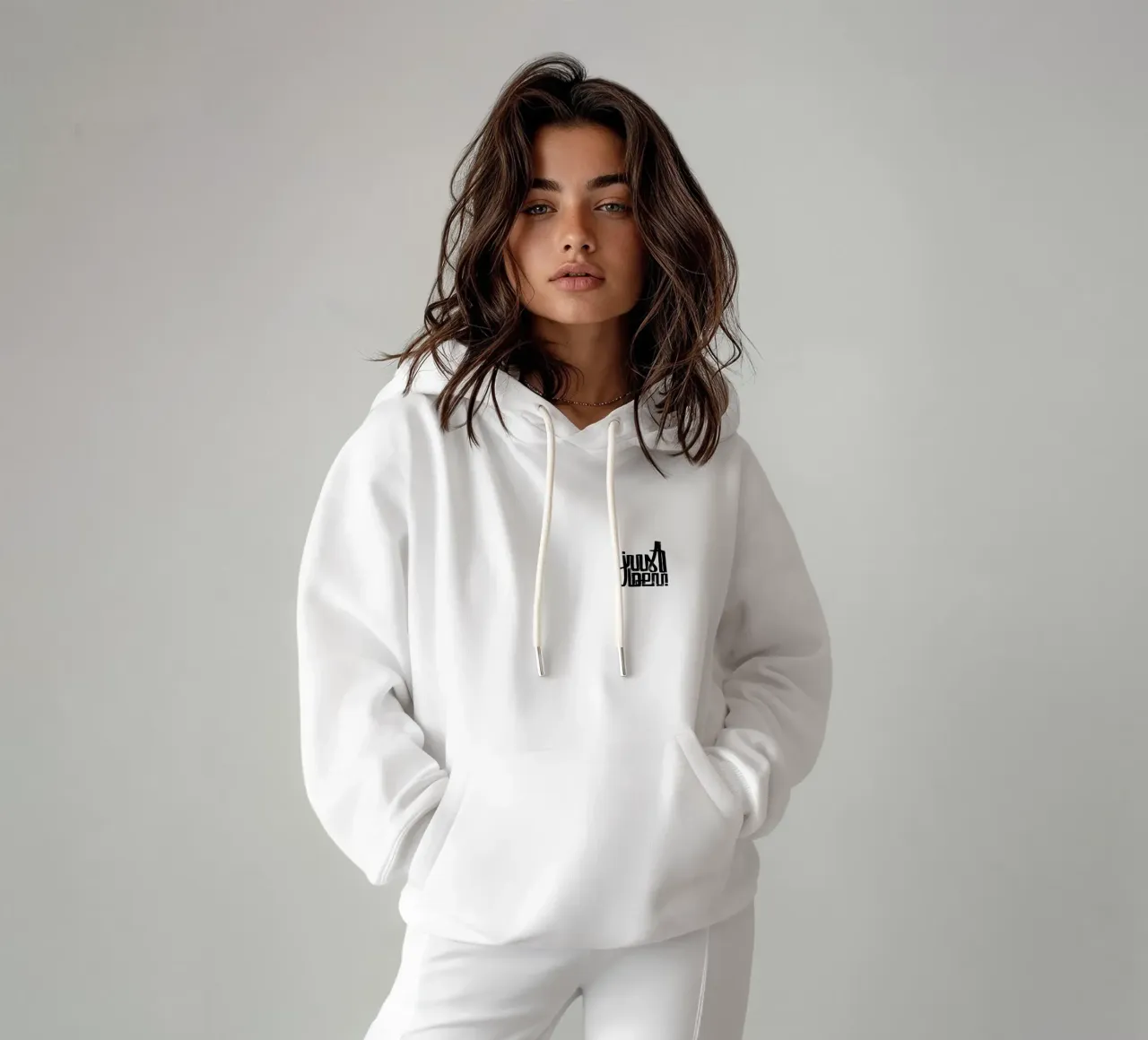 just be u felpa con cappuccio da LIMITED EDITION LETTERS
