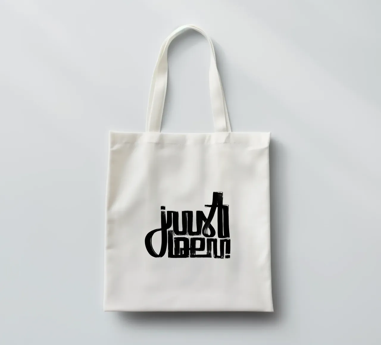 just be u borsa in juta da LIMITED EDITION LETTERS