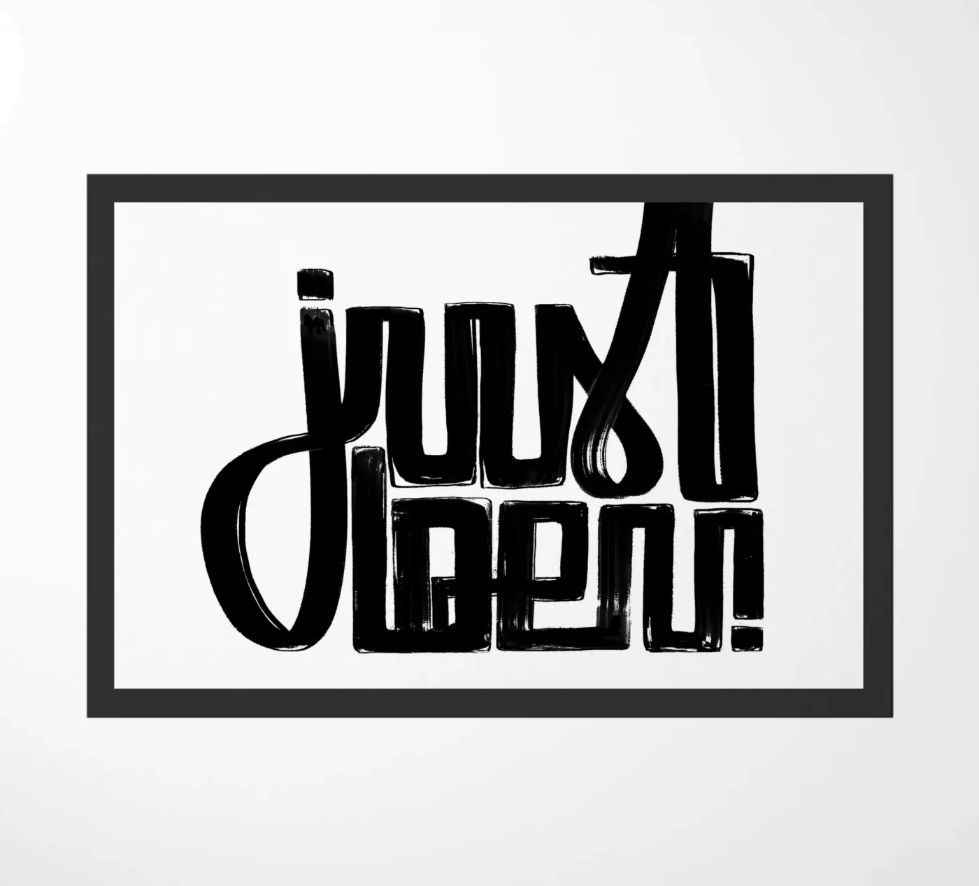 just be u zerbino da LIMITED EDITION LETTERS