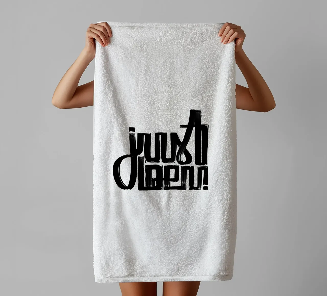 just be u asciugamano da bagno da LIMITED EDITION LETTERS