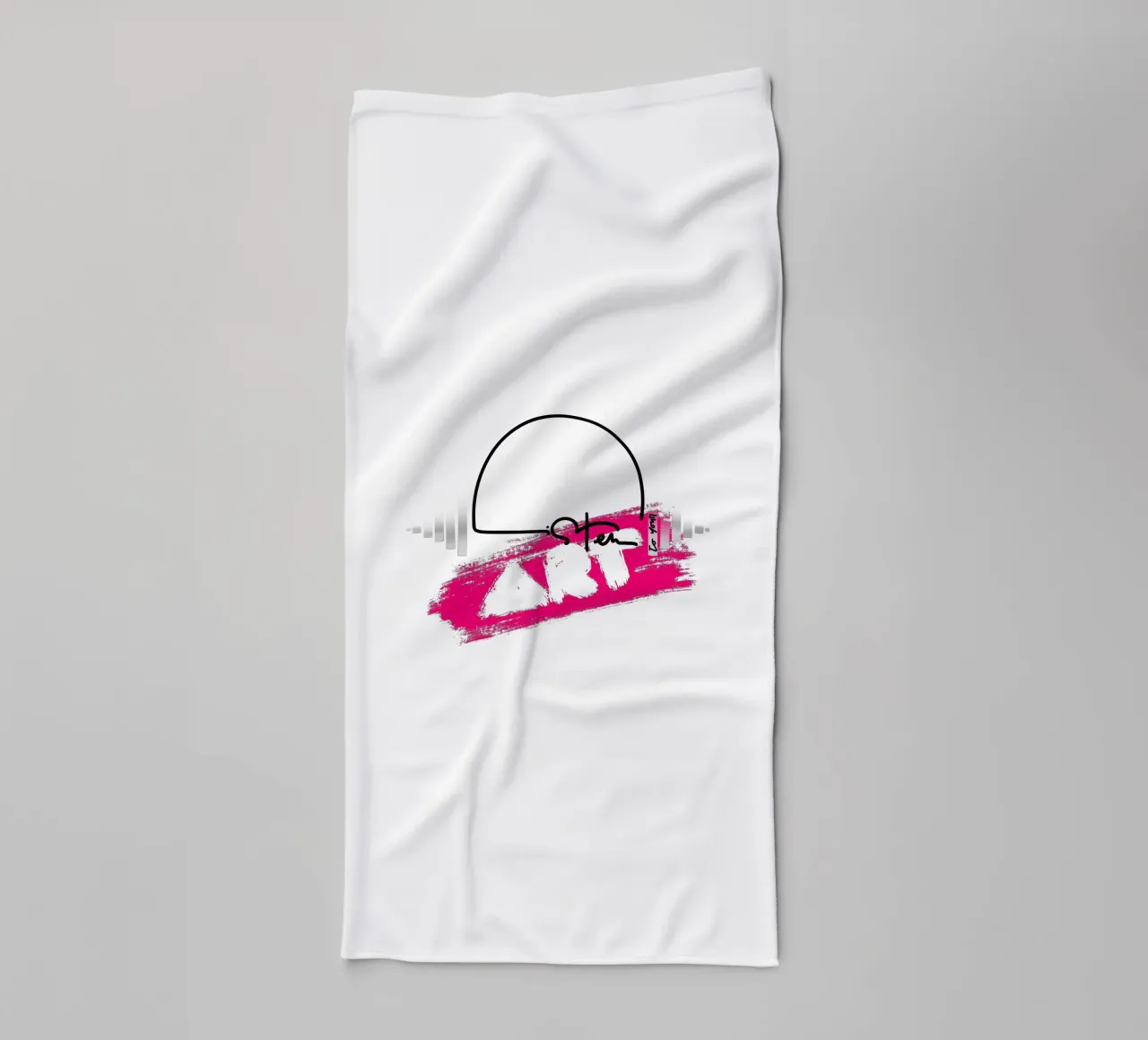 Listen to your ART asciugamano da bagno da LIMITED EDITION LETTERS