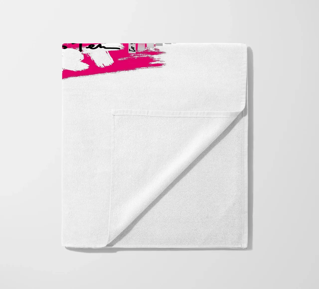 Listen to your ART telo mare da LIMITED EDITION LETTERS