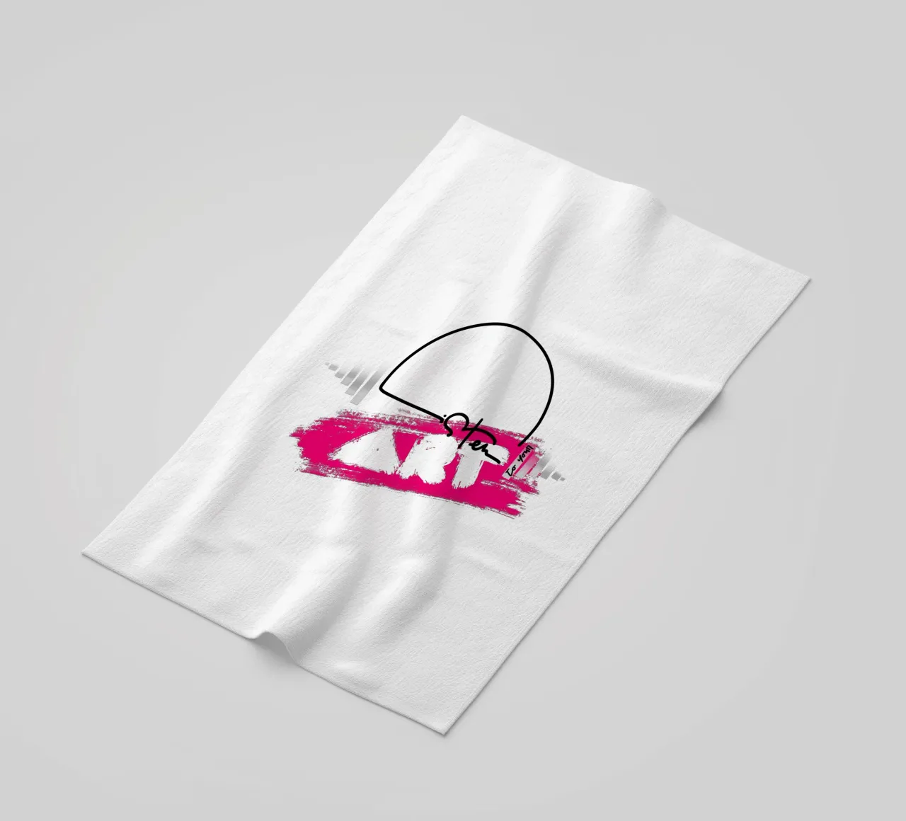Listen to your ART telo mare da LIMITED EDITION LETTERS