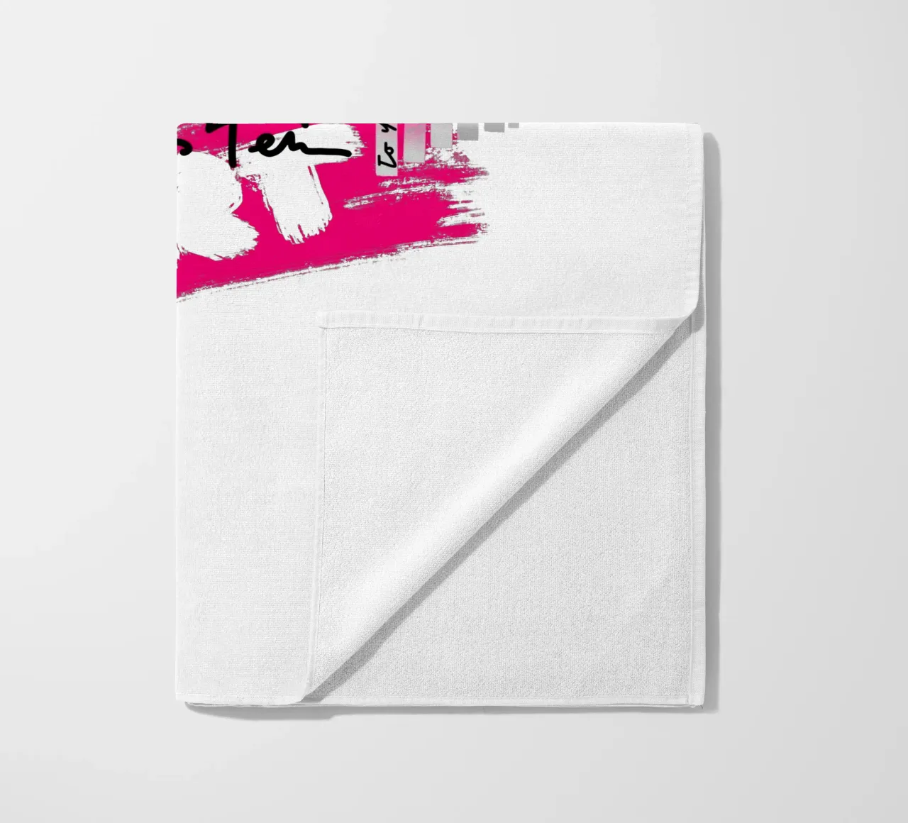 Listen to your ART telo mare da LIMITED EDITION LETTERS