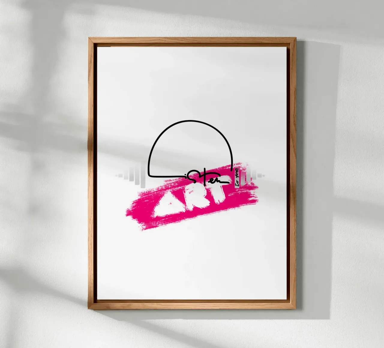 Listen to your ART pannello forex da LIMITED EDITION LETTERS