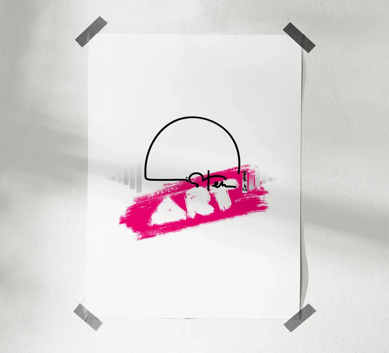 Listen to your ART carta hahnemühle da LIMITED EDITION LETTERS