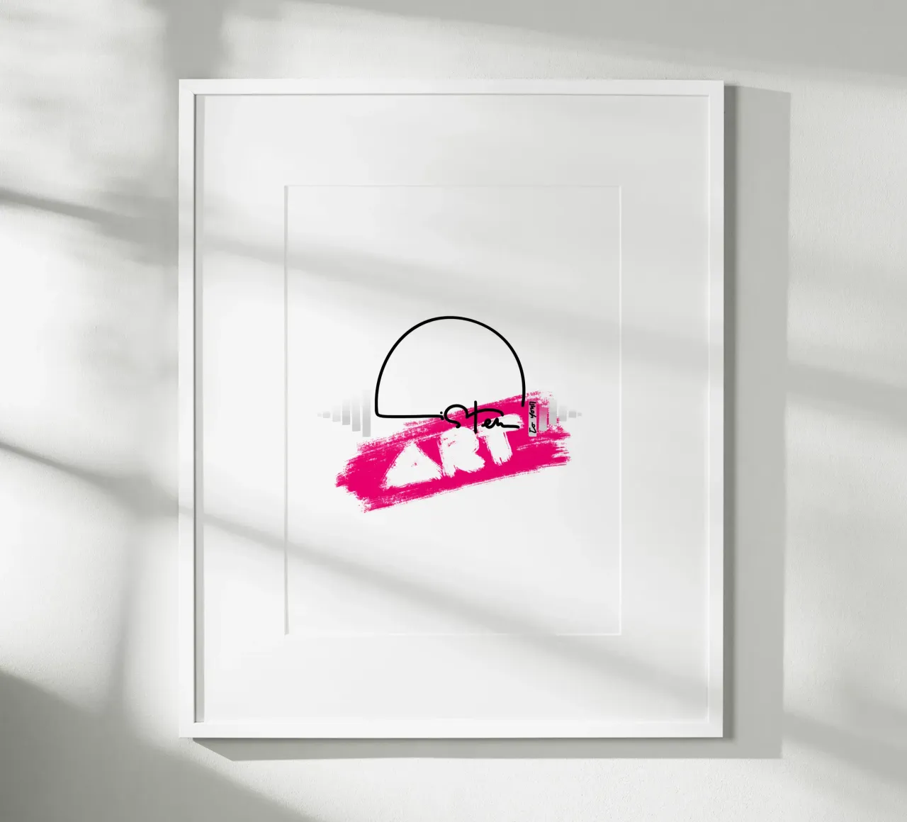 Listen to your ART carta hahnemühle da LIMITED EDITION LETTERS